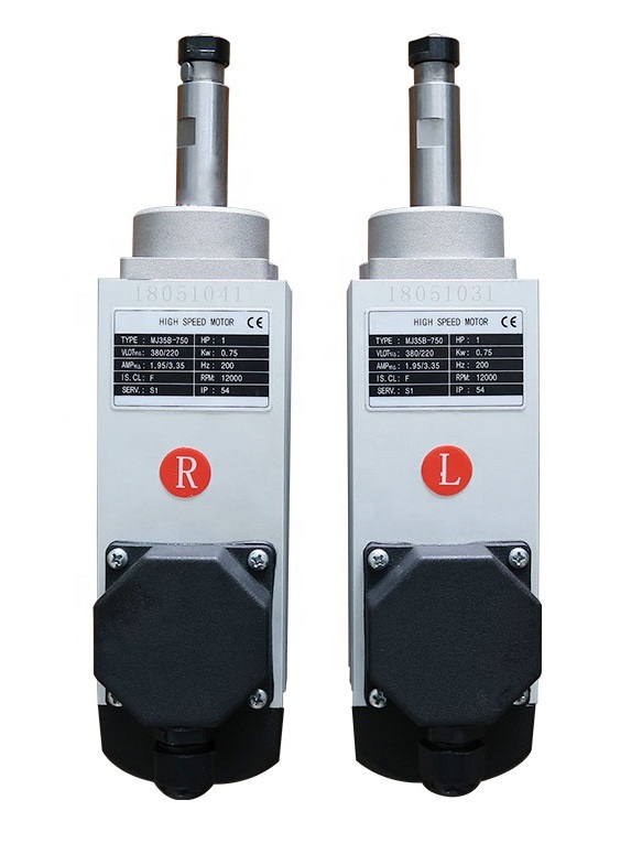 Электродвигатель узла фрезеровки 0.75KW/300HZ/18000RPM-L (левый)