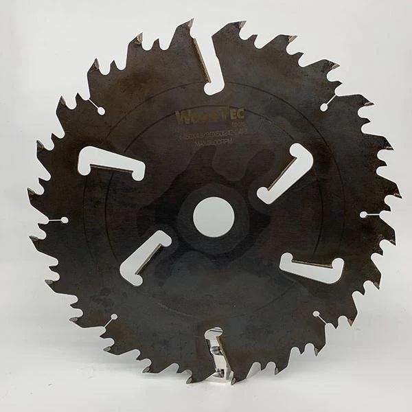 Пила дисковая Ø450 х 50 х 4,6/3,0 Z = (24 + 24) + 6