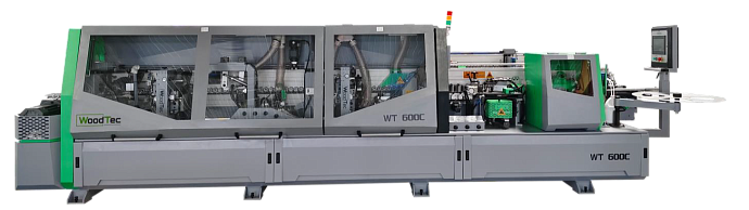 Станок для облицовывания кромок мебельных деталей WOODTEC WT-600С