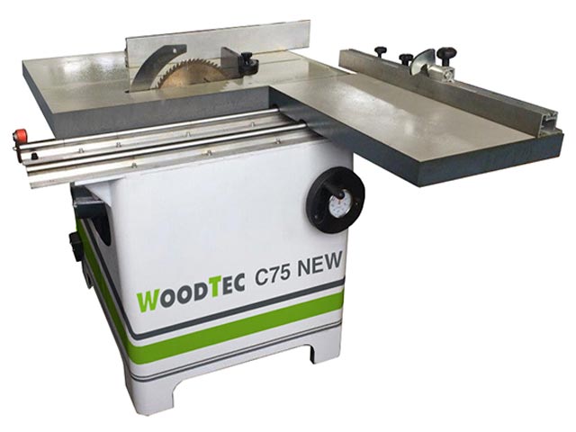 Круглопильный станок с торцовочной кареткой WoodTec C 75 NEW