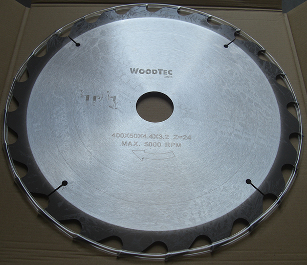 Пила дисковая Ø400 х 50 х 4,4/3,2 Z24 WZ