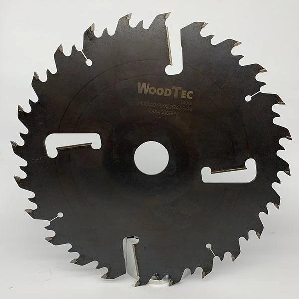 Пила дисковая Ø400 х 50 х 4,2/2,8 Z = (24 + 24) + 4