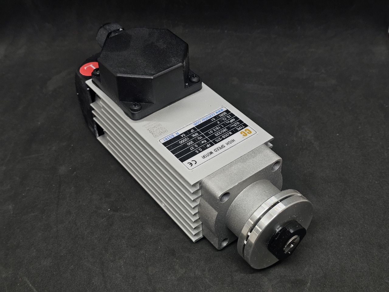 Электродвигатель узла чистовой обрезки кромки 0.37KW/200HZ/12000RPM-L (левый)
