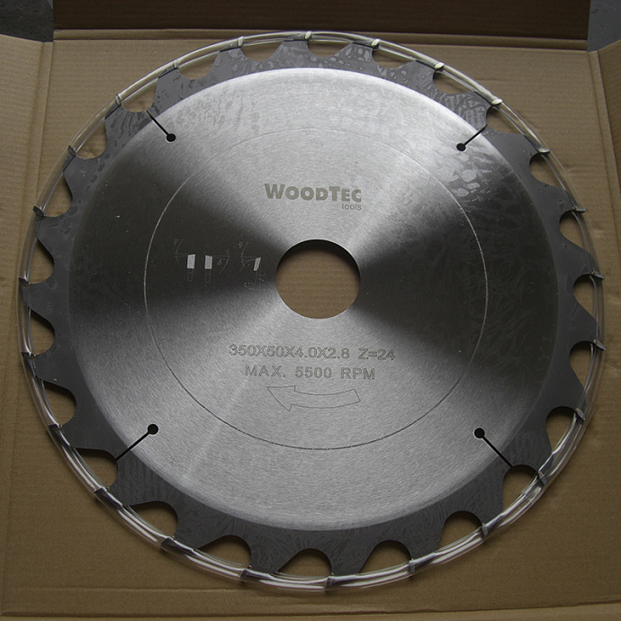Пила дисковая Ø350 х 50 х 4,0/2,8 Z24 WZ
