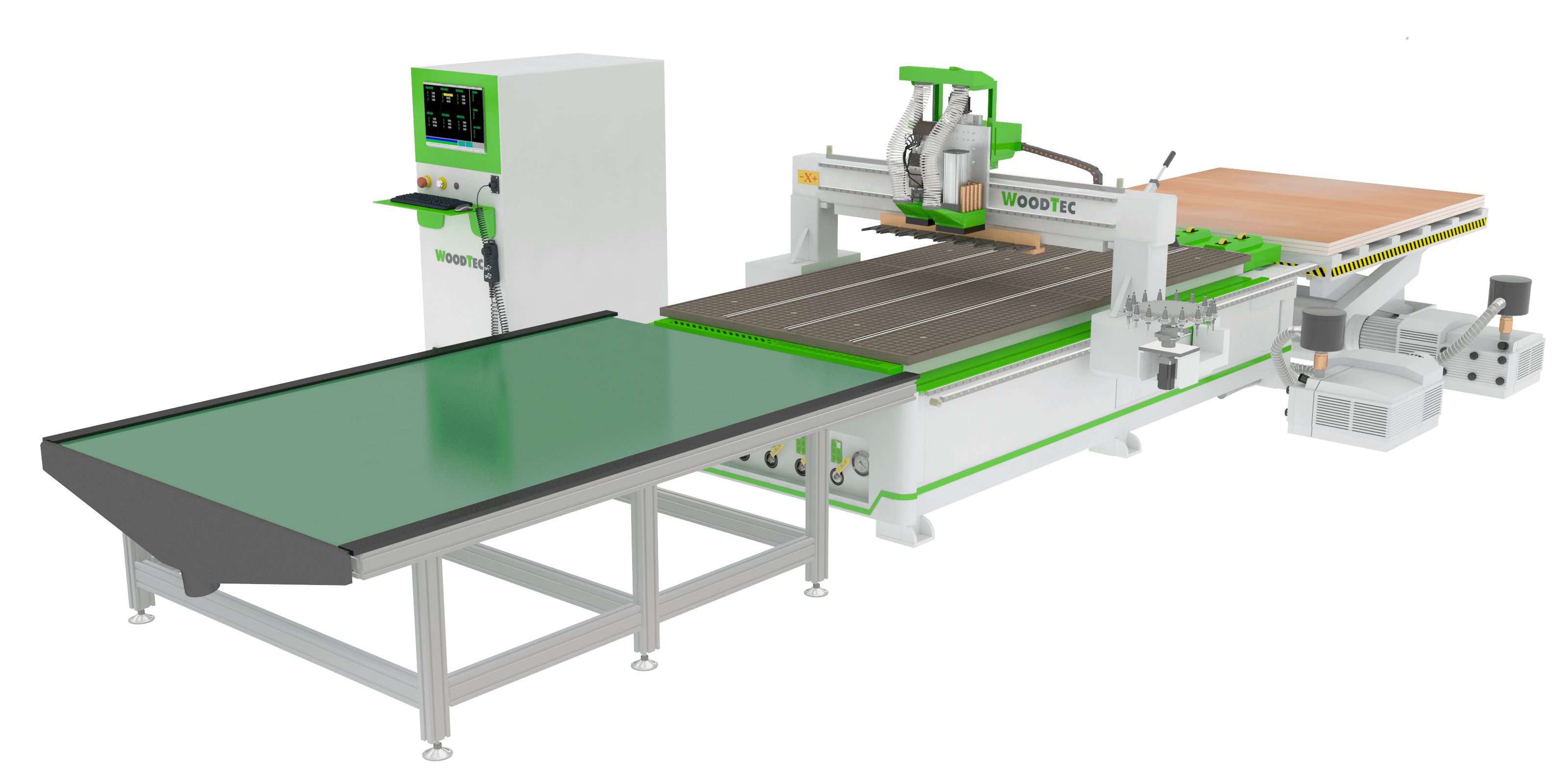 Фрезерно-гравировальный станок с ЧПУ WoodTec HA 2030 QP